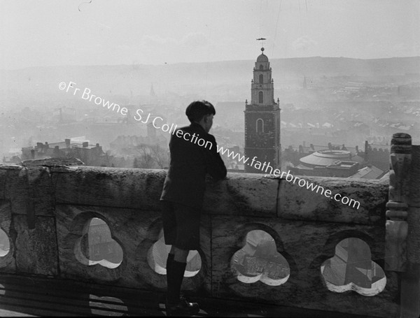 VIEW OF SHANDON STEEPLE FROM TOWER OF ST MARY'S CATHEDRAL